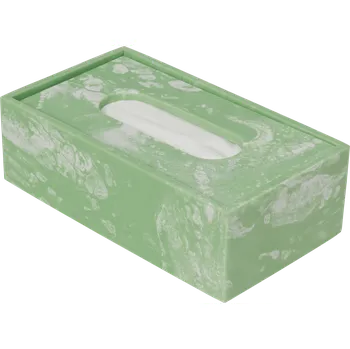 Zásobník na papírové ručníky Ferm Living, Box na kapesníky Mist mátově zelený - Formadore