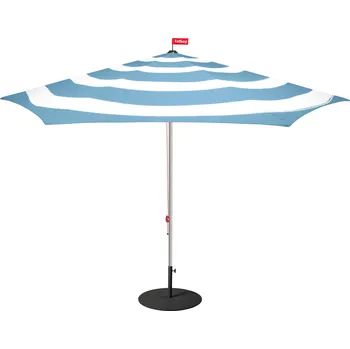 Sedací pytel Fatboy, Zahradní deštník Stripesol s černým stojanem světle modrý - Formadore