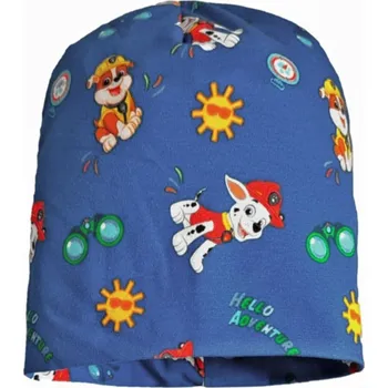 Čepice UNITED LABELS • Chlapecká jarní / podzimní čepice Tlapková patrola - Paw Patrol 52 Modrá