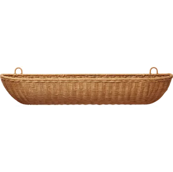 Úložný box Ferm Living, Úložný koš Ferm Living nástěnný, 25 x 75 cm - Formadore