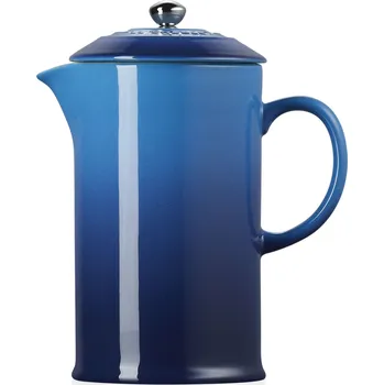 Příprava kávy Le Creuset, Konvička s pístem na kávu Le Creuset 1 l tmavá modř - Formadore