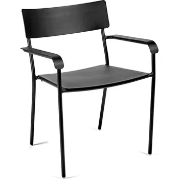 Serax, Zahradní židle August s područkami, 79 cm, černá - Formadore