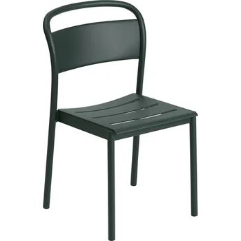 Muuto, Zahradní židle Linear tmavě zelená - Formadore