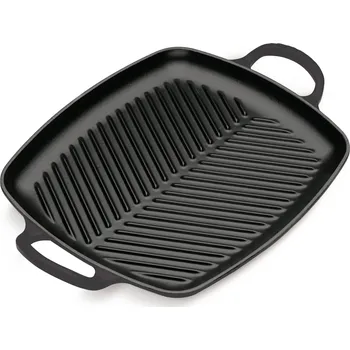 Le Creuset, Grilovací deska Signature čtvercová 30 cm černá - Formadore