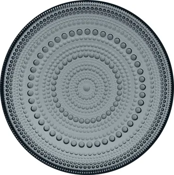 Talíř Iittala, Plytký talíř Kastehelmi 17 cm tmavě šedý - Formadore