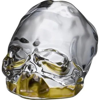 Nude, Dekorativní figurka Memento Mori lebka se zlatými detaily S - Formadore