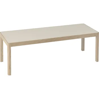 Konferenční stolek Muuto, Konferenční stolek Workshop linoleum 120 x 43 cm šedý - Formadore