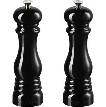Mlýnek na koření Le Creuset, Mlýnky na sůl a pepř Le Creuset 21 cm černé 2 ks - Formadore