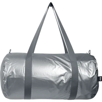 LOQI, Taška LOQI Weekender Metallic stříbrná, recyklovaná - Formadore