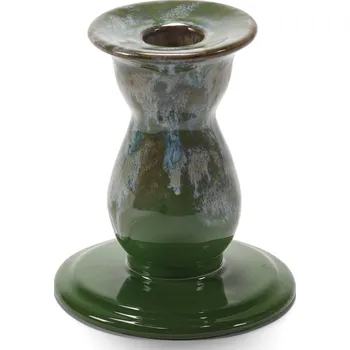 Svícen Serax, Svícen na klasickou svíčku Terres de Rêves, 10,5 cm, tmavě zelený - Formadore