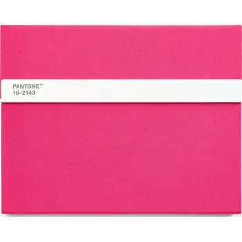 Diář Copenhagen Design, Skicák s tužkou Pantone linkovaný 100 g/m² L 160 stran růžový - Formadore