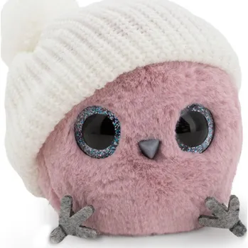 plyšák Plyšový ptáček v čepičce Orange Toys - Whozie Purple