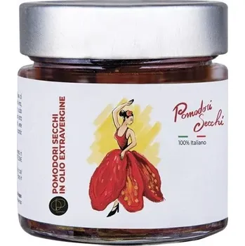 Sušená potravina Sušená rajčata v ol.oleji Piano 200g (Sušená rajčata v olivovém oleji)