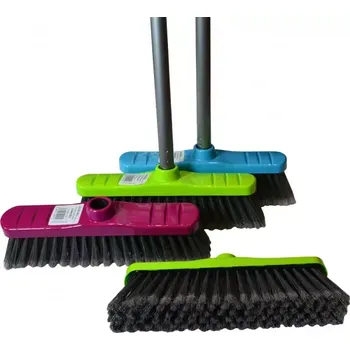 Smeták Smeták EKO 30 x 7 cm s tyčí mix barev