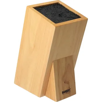 Stojan na nože Banquet Dřevěný stojan na keramické nože