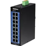 TRENDnet Průmyslový ethernet přepínač 1Gb,16 portů, na DIN lištu, spravovatelný L2 (TI-G160i) - 21.22.1459