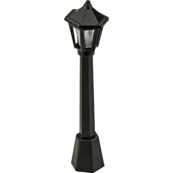 Titanum Dekorace, miniaturní, POULIČNÍ LAMPA, černá, 19x82mm, 1 kus