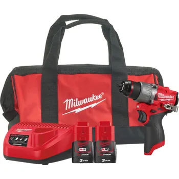 Vrtačka MILWAUKEE M12FPD2-302B Aku příklepová vrtačka