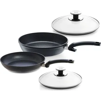 Fissler, Pánve Adamant Classic 24 cm & Adamant Comfort 28 cm s poklicemi 2 ks - Formadore