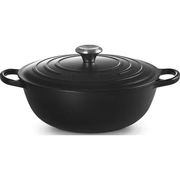 Pánev Le Creuset, Hrnec La Marmite Signature, 28 cm, černý mat - Formadore