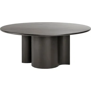 Jídelní stůl Serax, Jídelní stůl Virginia kulatý, 180 cm, černý dub - Formadore