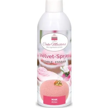 Velvet sprej růžový, 400g - Cake Masters