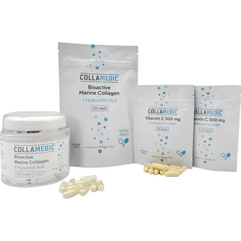 Collamedic hyaluronové kapsle sada, 240 ks