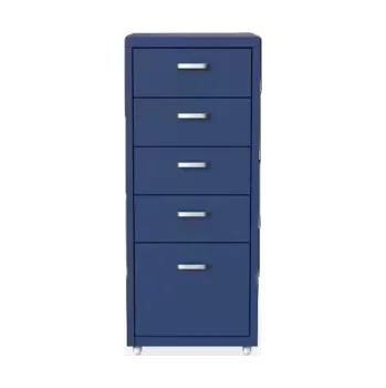 Policová skříň Zásuvková skříňka RW2KB s kolečkami, modrá - N FLEXISPOT