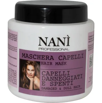 Vlasová regenerace Maska na vlasy Naní pro obnovu poškozených vlasů 500 ml