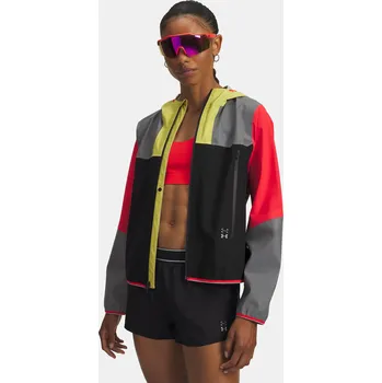 Dámská casual bunda Dámská bunda Under Armour UA Halo Run Jacket-YLW 6007040-729 Žlutá LG