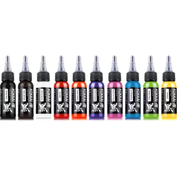 Tetovací barva Kokkai Sumi Ink ▶ Kokkai - Sumi Ink - Origin Colors Set 10x15 ml