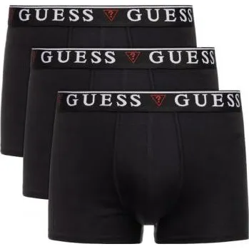 Boxerky Pánské boxery GUESS U97G01 3ks černá černá M