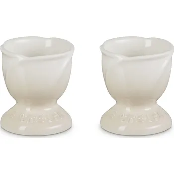 Sklenice Le Creuset, Skleničky na vajíčka Jardin béžové 2 ks - Formadore