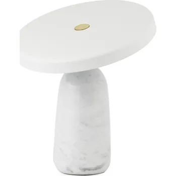 Lampička Normann Copenhagen, Stolní lampa Eddy bílá - Formadore