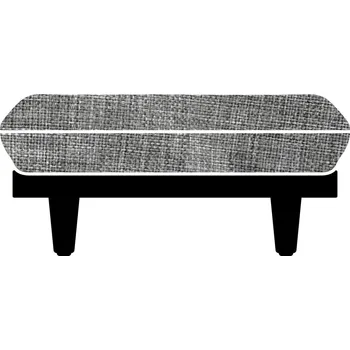 Sedací pytel Fatboy, Potah na sedací polštář Paletti látkový tmavě šedý - Formadore