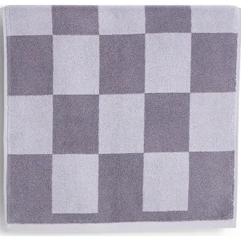 Koupelnová předložka Hay, Podlahový ručník Check 50 x 90 cm, levandulový - Formadore