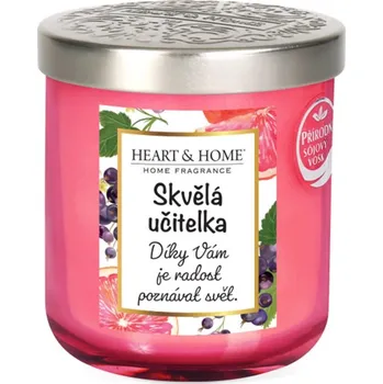 Svíčka Heart & Home střední svíčka 110 g