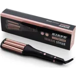 Keramická trojkulma na vlny Kiepe Home Precision Triwave Styler