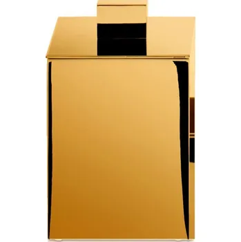 Úložný box Decor Walther, Koupelnová dóza Corner s víkem 8,5 x 11 cm zlatá - Formadore