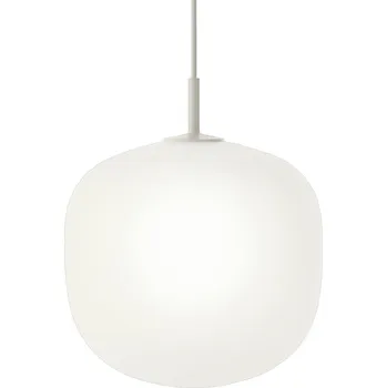 Muuto, Závěsná lampa Rime 25 cm šedá - Formadore