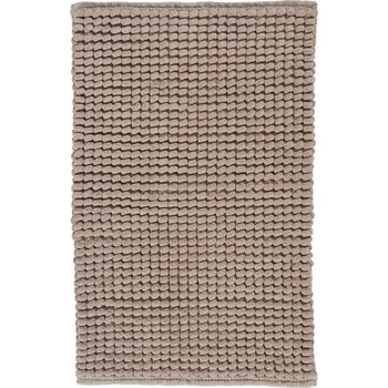 Koupelnová předložka Aquanova, Koupelnový kobereček Axel 60 x 100 cm světle hnědý - Formadore