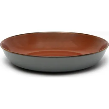 Talíř Serax, Talíř hluboký Terres de Rêves, 17,5 cm, modro-červený - Formadore