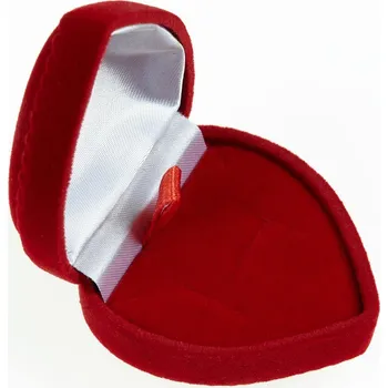 Dárková krabička My Moldavite Dárková krabička na prsten – srdce-11902