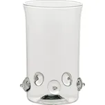 Zafferano, Skleněný pohár Patèa vysoký 380 ml šedý - Formadore