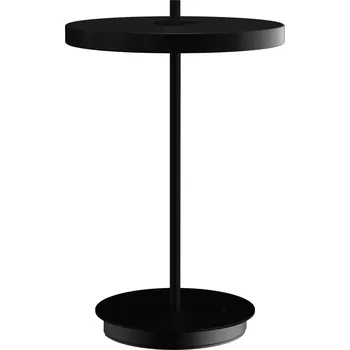 Lampička Umage, Bezdrátová stolní lampa Asteria Move s černým podstavcem černá - Formadore