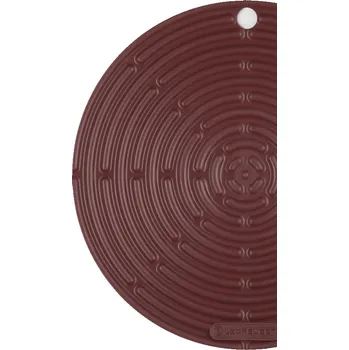 Úložný box Le Creuset, Podložka pod horké nádobí Le Creuset 20 cm červená burgund - Formadore