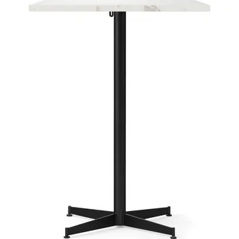 Jídelní stůl Audo Copenhagen, Barový stůl Nook Star Base Estremoz, čtvercový, s černou podstavou, 93 cm - Formadore