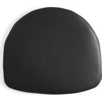 Polštář Hay, Polštář na židli J-series, 46 x 41 cm, černý, kožený - Formadore