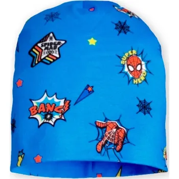 Módní doplněk DIFUZED • Dětská / chlapecká jarní / podzimní čepice Spiderman - motiv Komiks 52