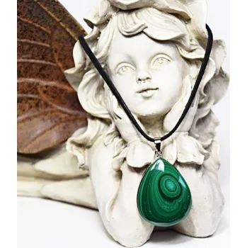 Šperk PŘÍVĚSEK Z MALACHITU